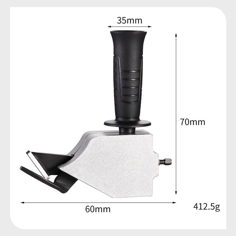 Elektronischer Blechscherenaufsatz für Bohrmaschine
