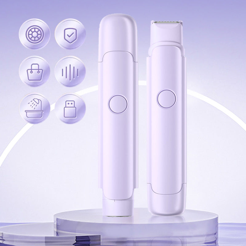 Damen-Multifunktionsrasierer mit Doppelkopf