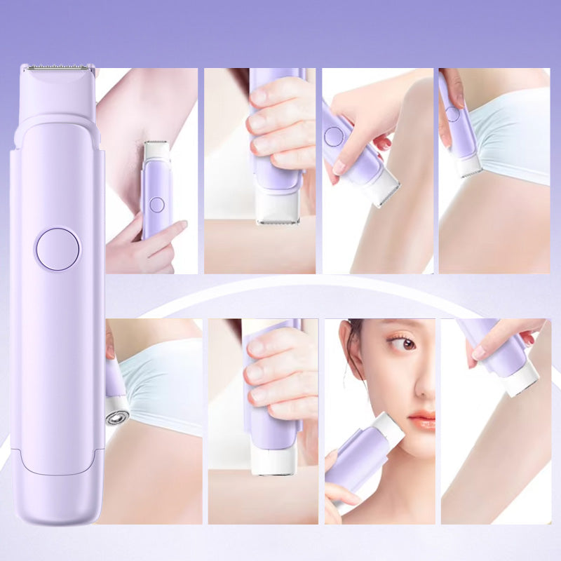 Damen-Multifunktionsrasierer mit Doppelkopf