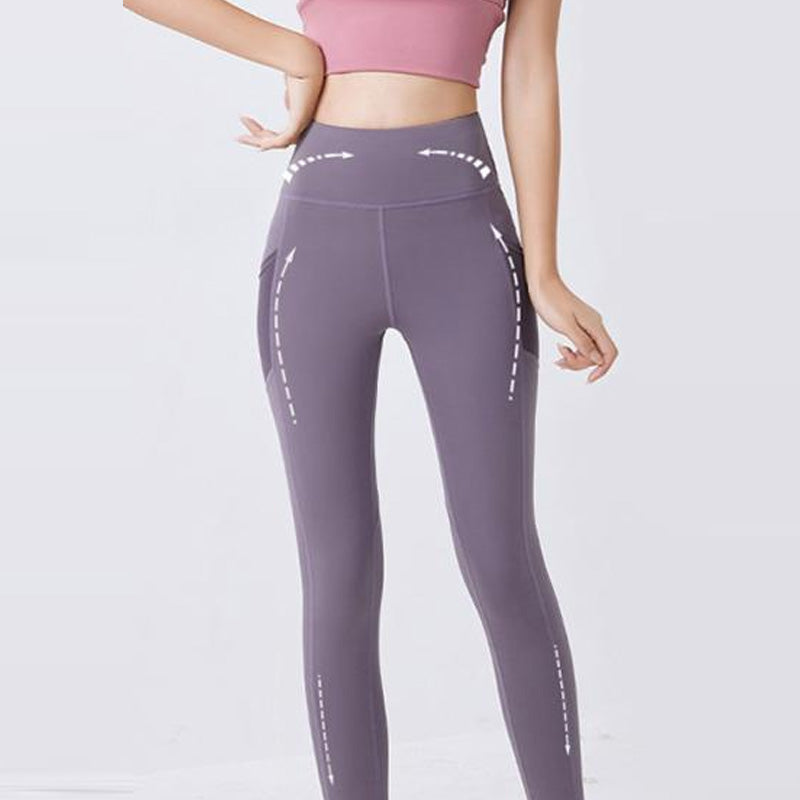 LETZTER TAG 49 % RABATT🔥High Waisted Butt Lifting Tummy Control Side Pocket Shaping Training UltraSculpt Leggings🔥