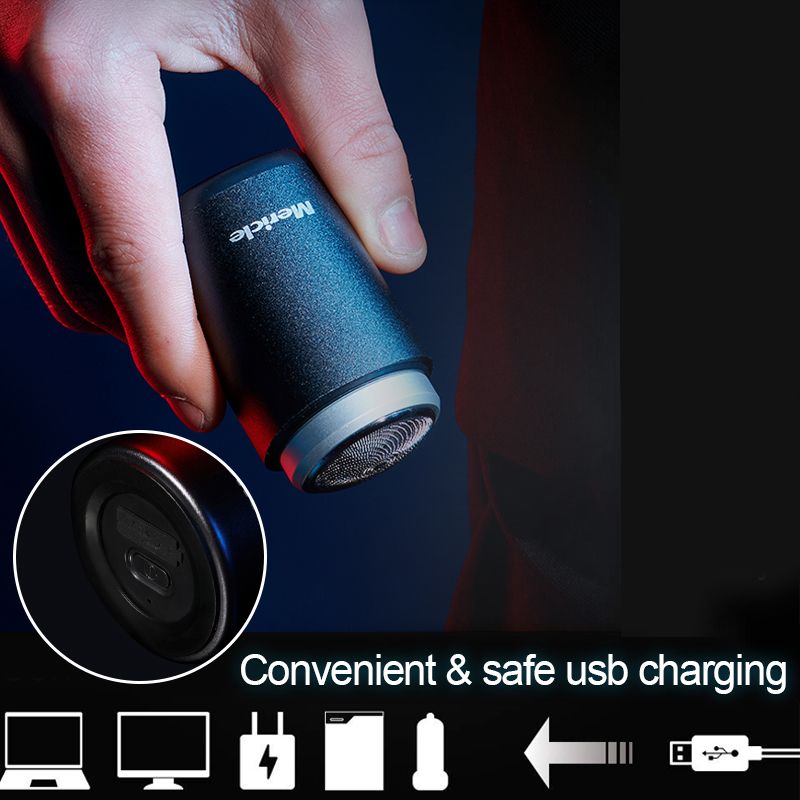 💥Waschbarer elektrischer Rasierer im Taschenformat