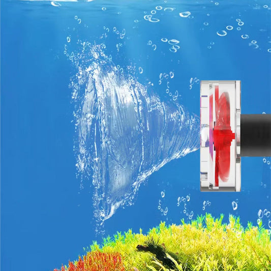 🔥2025 Explosive Hot Sale🔥Automatisch rotierende Vier-Blatt-Ventilator-Kit für Aquarium Filter Auslass