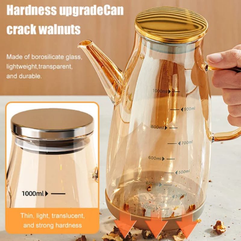 ⏰Limited Time Sale 49% OFF🔥Ölspenderflasche mit tropffreiem Auslauf