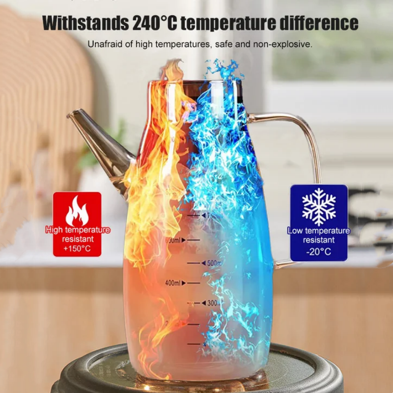 ⏰Limited Time Sale 49% OFF🔥Ölspenderflasche mit tropffreiem Auslauf