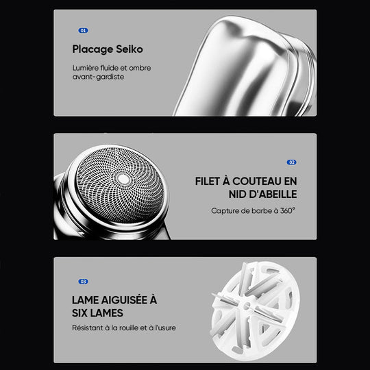 🔥🎁2024 Hot Sale Mini-USB-Rasierer – 30 % Rabatt