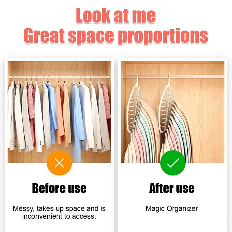 Multifunctional Foldable Clothes Hanger with 11-Hole🎉