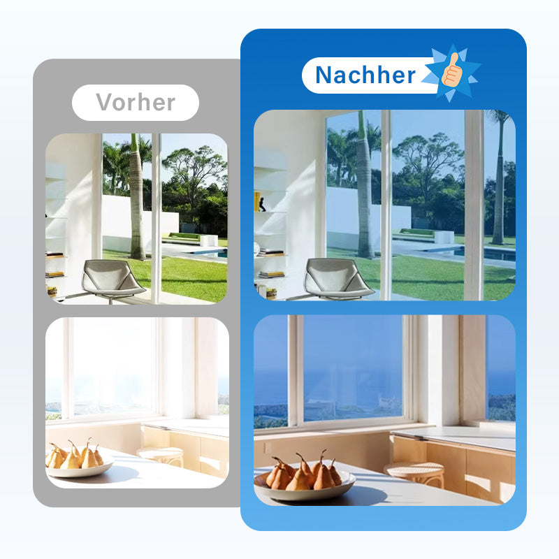 🔥 2025 Neues Upgrade 🔥 Einseitige Wärmedämm-Sichtschutzfolie aus Glas
