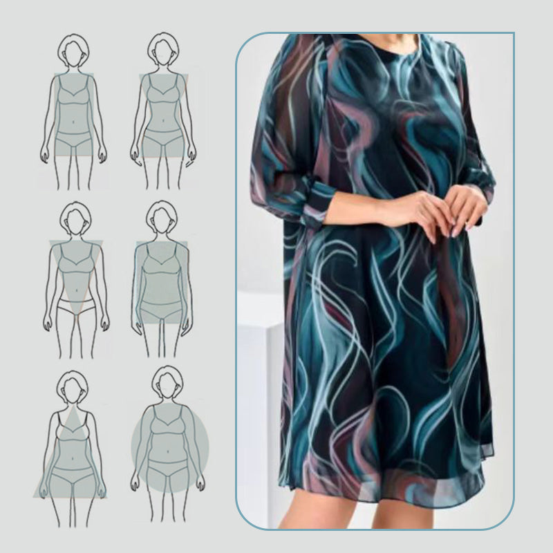 💖Begrenzter Verkauf 50 % RABATT💖Modisches, atmungsaktives, lockeres Kleid für Damen