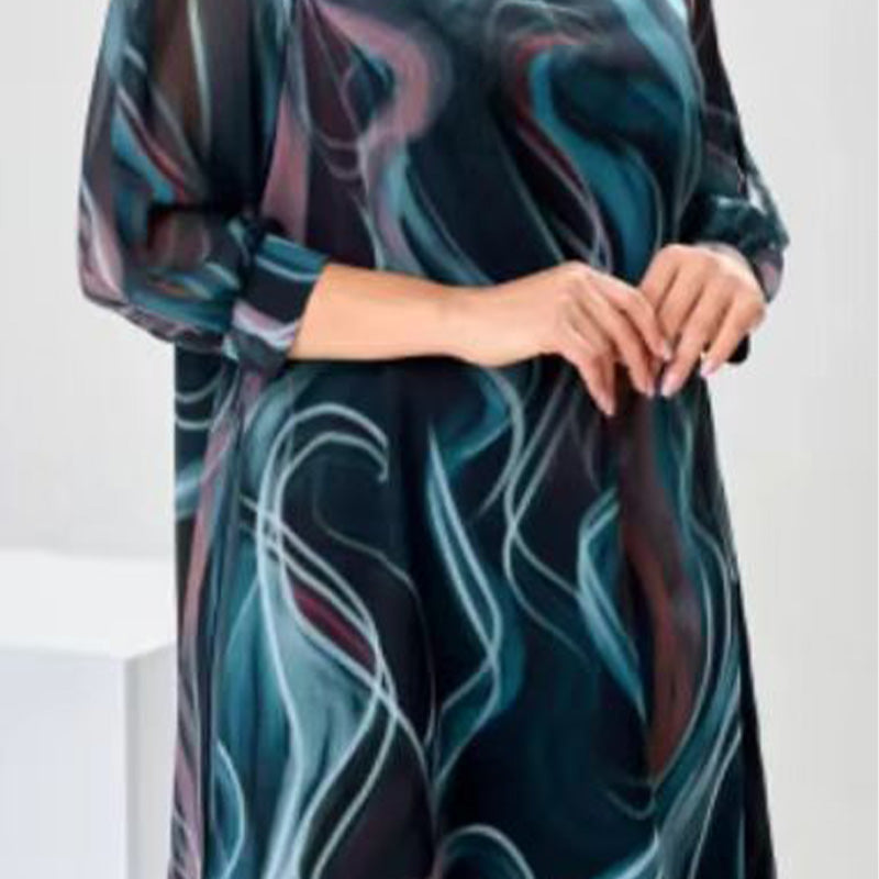 💖Begrenzter Verkauf 50 % RABATT💖Modisches, atmungsaktives, lockeres Kleid für Damen