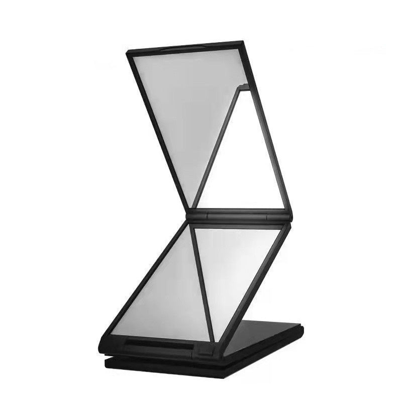 Klappspiegel mit mehreren Winkeln zum Selbsthaarschneiden – Ansicht von Kopf und Rückansicht möglich