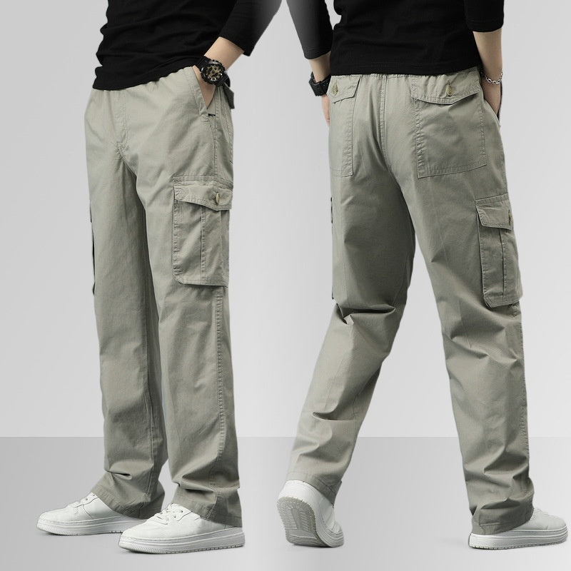 👖Strapazierfähige Ultra Comfort Loose Fit Hose mit mehreren Taschen