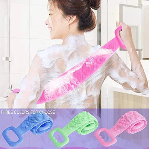 Silikon-Duschbürste