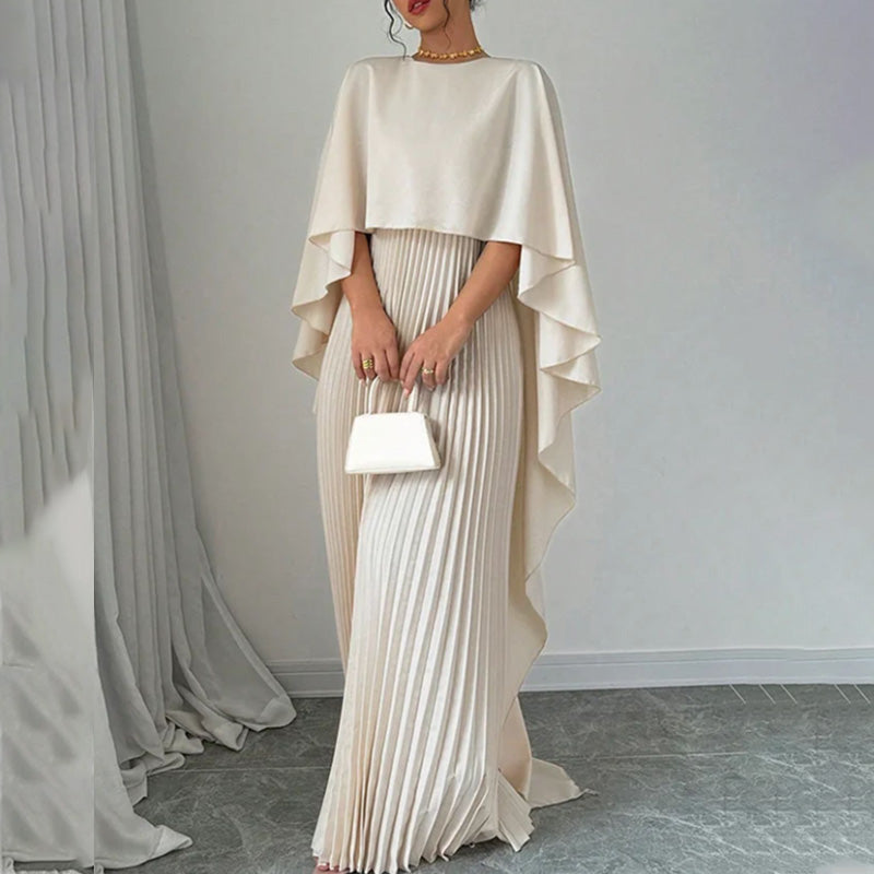 💖LAST DAY SALE 45% OFF💖Elegant Unique Pressed Pleat Irregular Dress