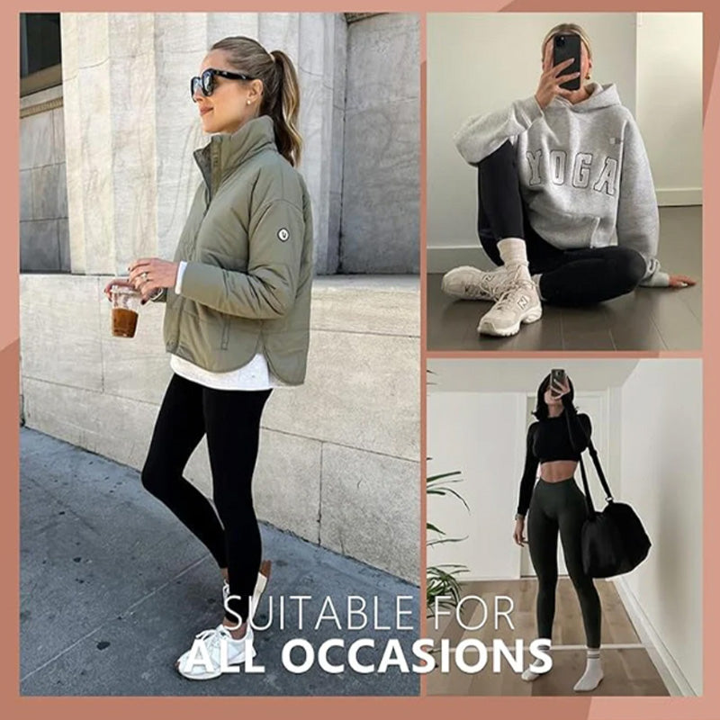 🔥 Figurformende High-Waist-Leggings mit Po-Lift & Seitentasche | 37% OFF