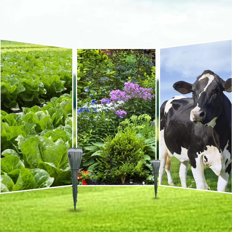 🌸Frühjahrsverkauf 45% Rabatt🌸 Solarbetriebener, wasserdichter Schraub-Wühlmausschreck