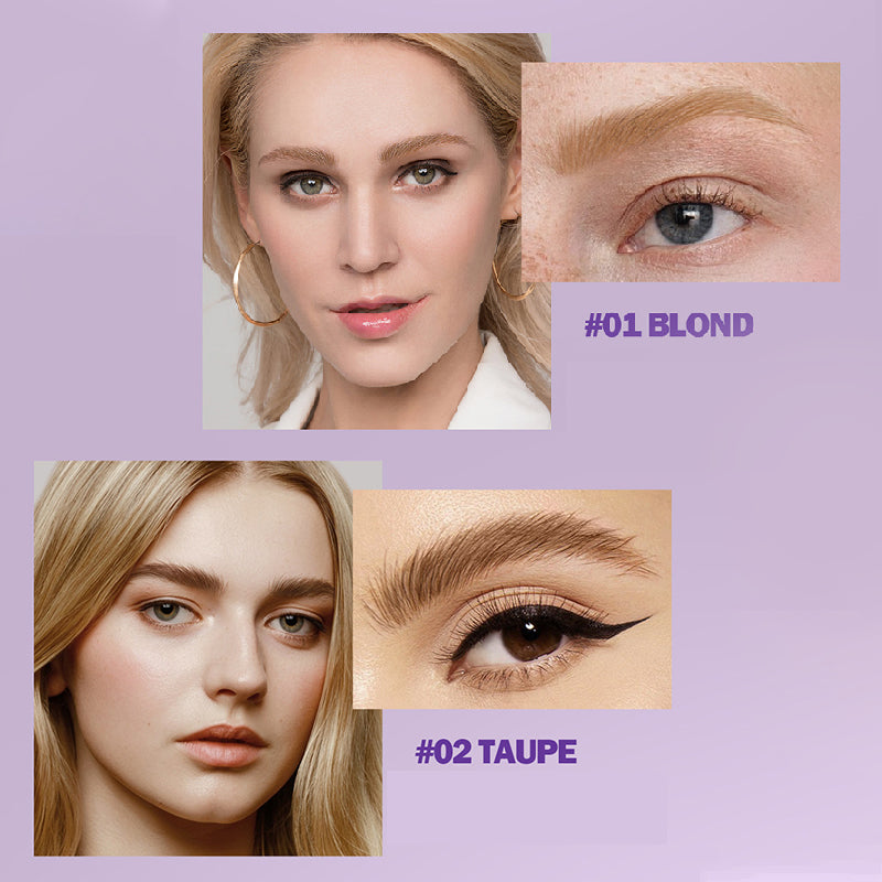 💋Super dick 💋Abgewinkelter Pinsel & Dip Flüssiger Augenbrauenstift