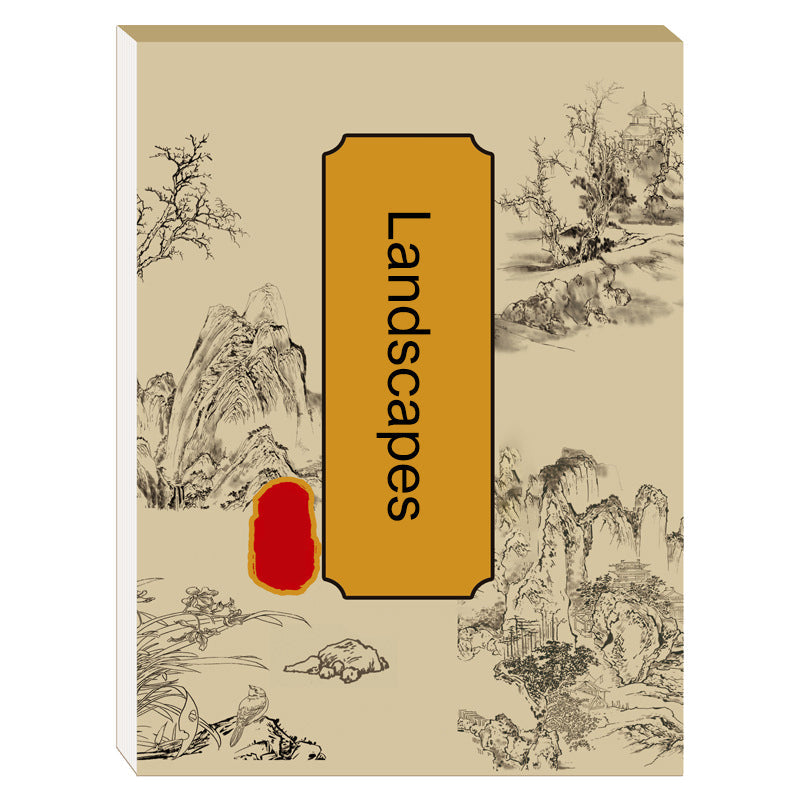 🎨HOT SALE🖼️ Chinesische Malerei Weiß Zeichnung Kopieren Album