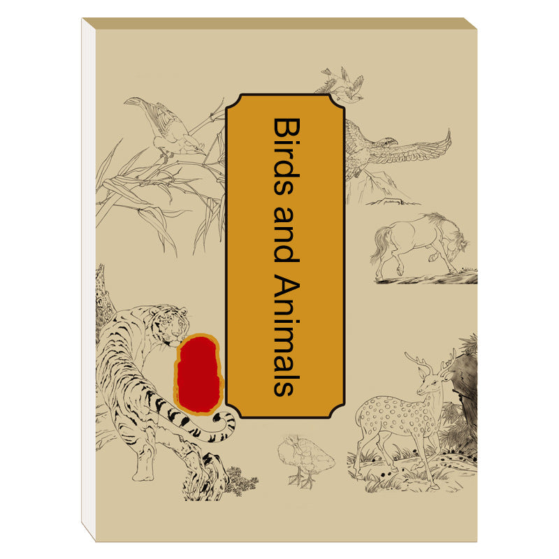 🎨HOT SALE🖼️ Chinesische Malerei Weiß Zeichnung Kopieren Album