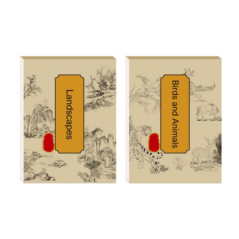 🎨HOT SALE🖼️ Chinesische Malerei Weiß Zeichnung Kopieren Album