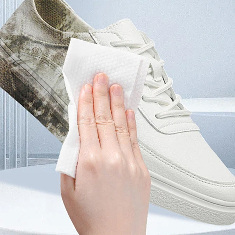 Weiche Schuhbürste zur Reinigung ohne Wasser