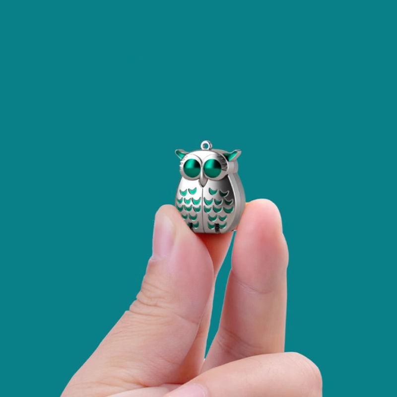 💥Mini faltbarer Edelstahl Eulen Nagelknipser🦉