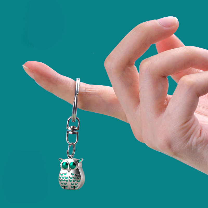 💥Mini faltbarer Edelstahl Eulen Nagelknipser🦉