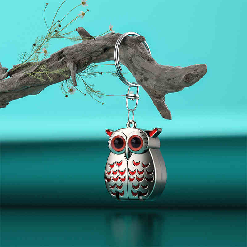 💥Mini faltbarer Edelstahl Eulen Nagelknipser🦉