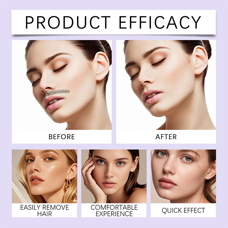 🌸💐Sanfte & schmerzfreie Creme zur Haarentfernung im Gesicht