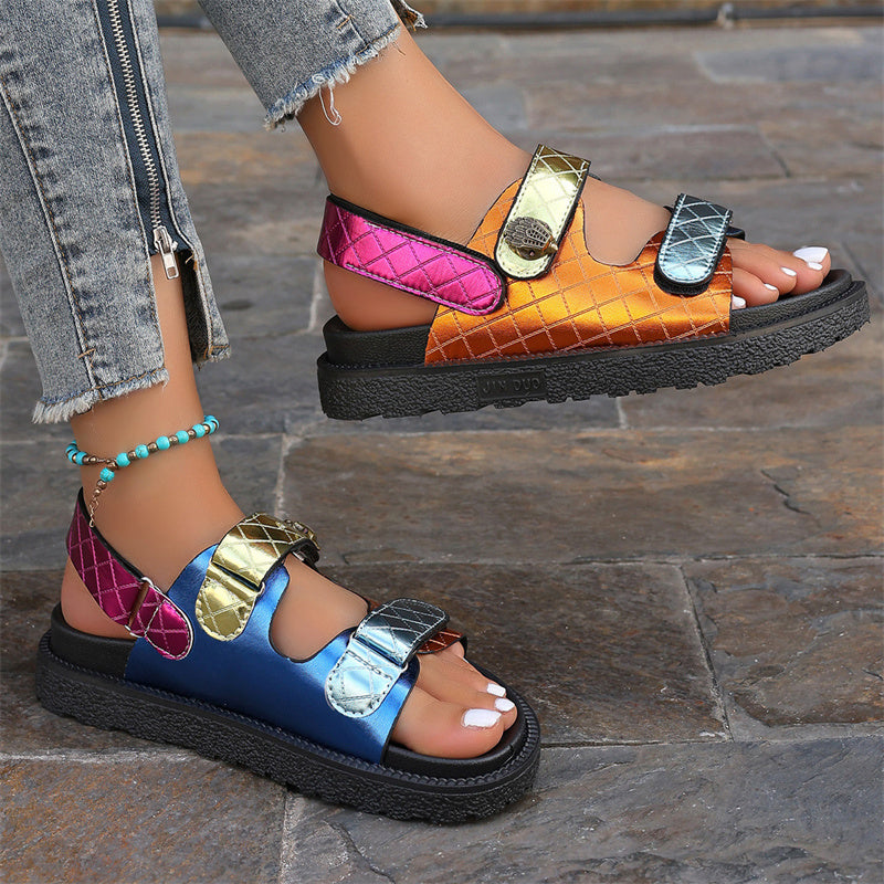 🔥Women's Plus Size Walking Footbed Sandals