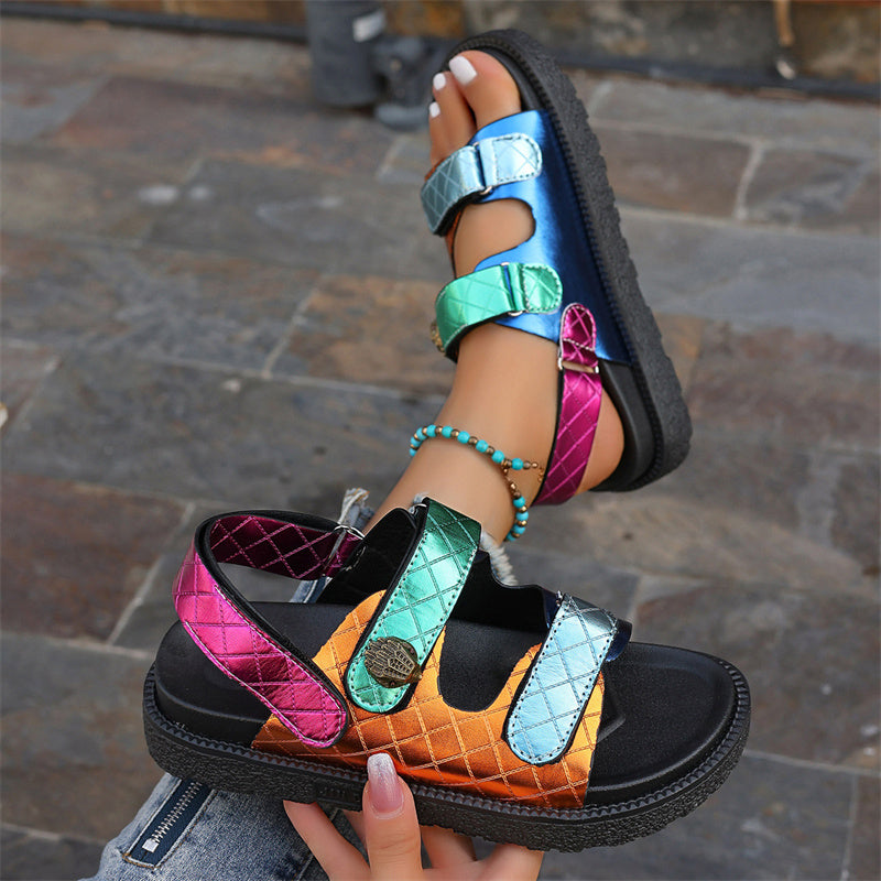 🔥Women's Plus Size Walking Footbed Sandals