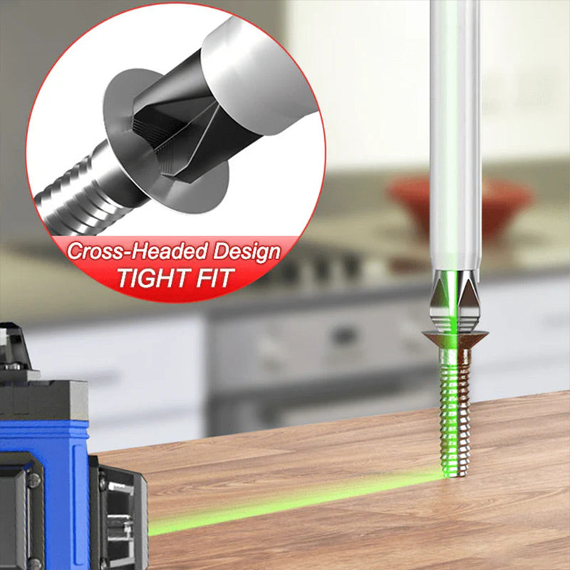 Rutschfestes Schraubendreher-Bohrerset