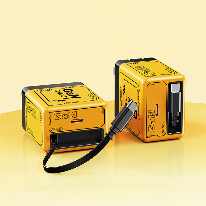 🎁 Hot Sale 49% Rabatt 🔥Schnellladeadapter mit einziehbarem Typ-C-Kabel und Stecke