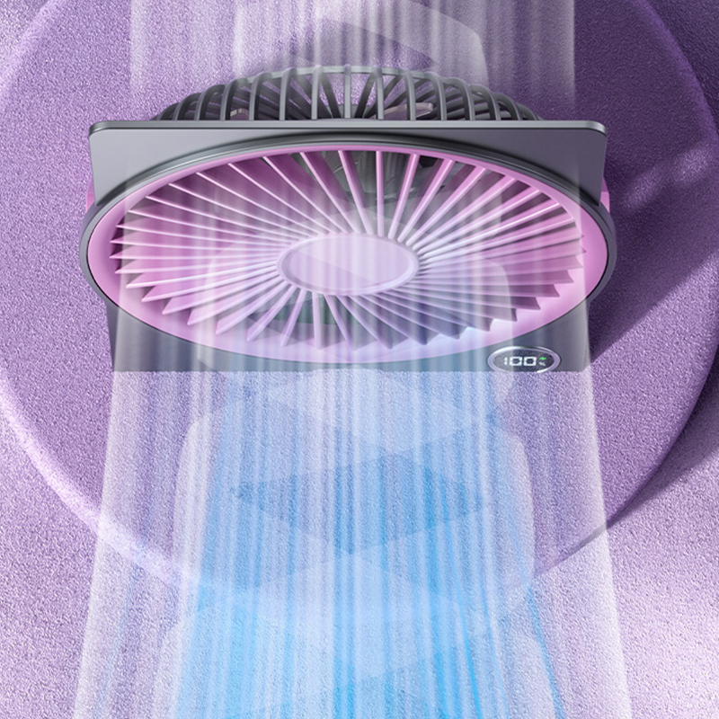 🌬️💨 Ultradünner USB-Miniventilator - Wiederaufladbar & Tragbar!🔋