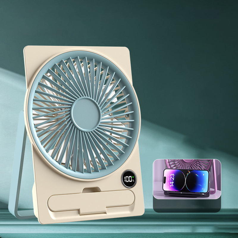 🌬️💨 Ultradünner USB-Miniventilator - Wiederaufladbar & Tragbar!🔋