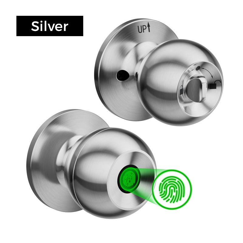 Intelligentes Türschloss mit Bluetooth und Fingerabdrucksensor