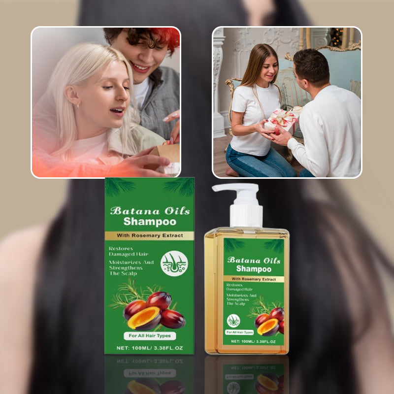 🌸3 kaufen2 gratis👧✨Batana Öl Shampoo mit Rosmarin-Extrakt