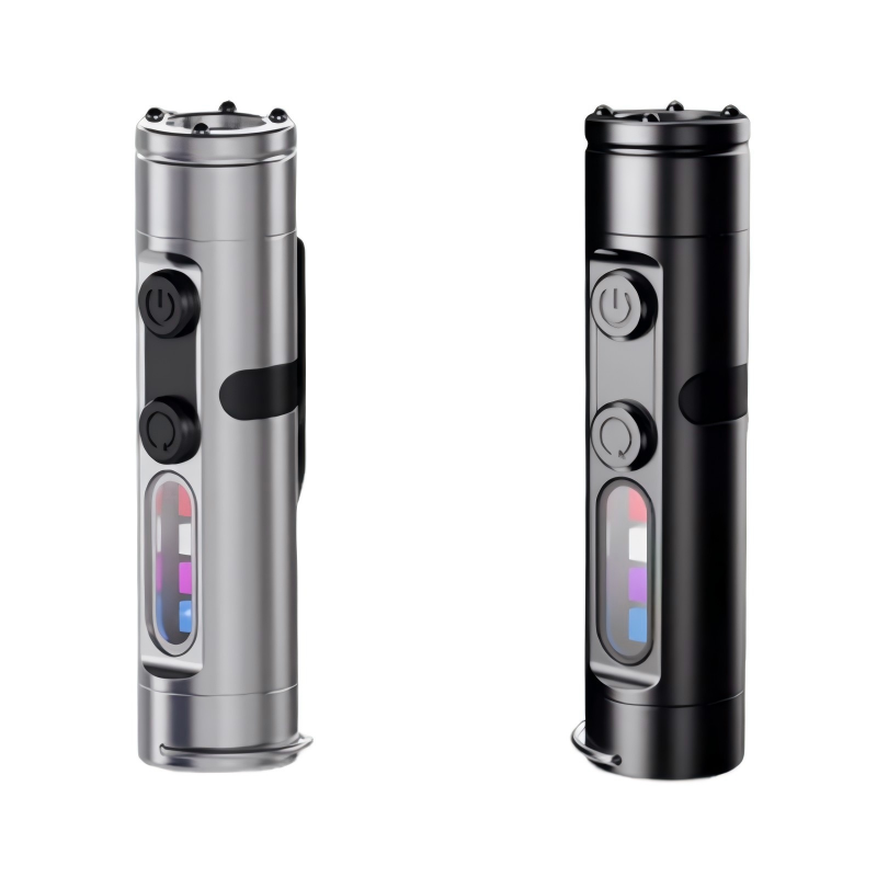 Wiederaufladbare & magnetische Mini-Taschenlampen-Schlüsselanhänger