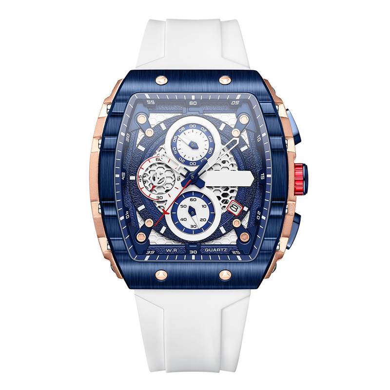 🔥Cyberpunk-Stil im futuristischen Design⌚Multifunktionale Herren-Quarzuhr【kostenloser Versand】