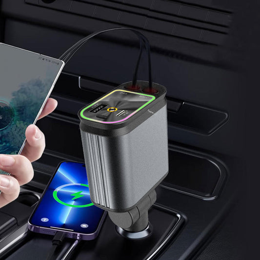 🌟Abnehmbares Autoladegerät mit Sternenprojektor