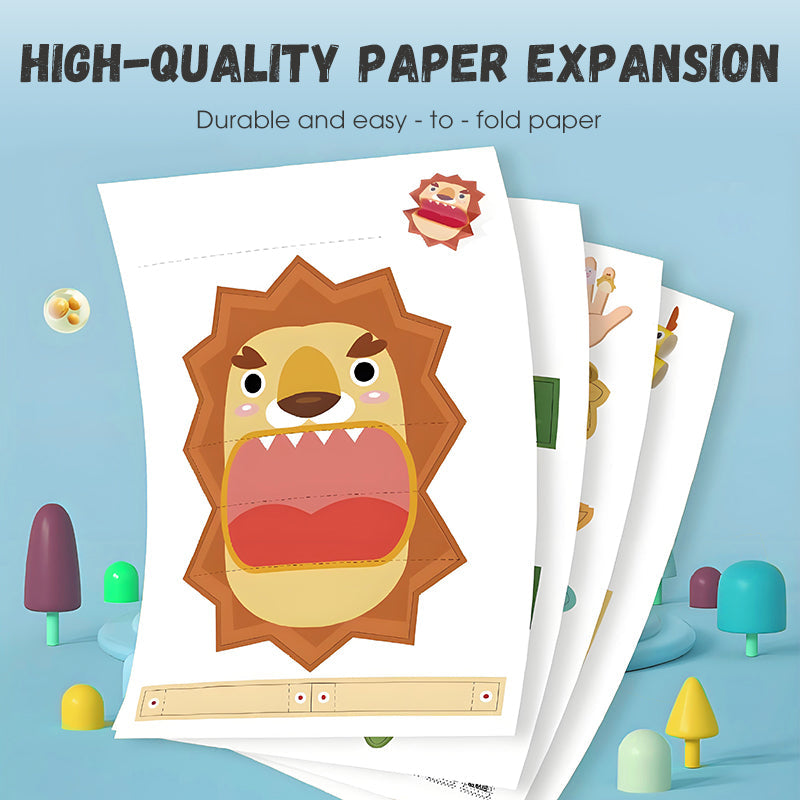 3D-Origami-Buch zum Selberfalten