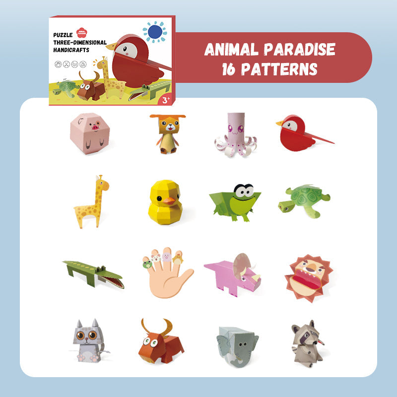 3D-Origami-Buch zum Selberfalten