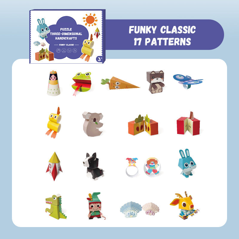 3D-Origami-Buch zum Selberfalten