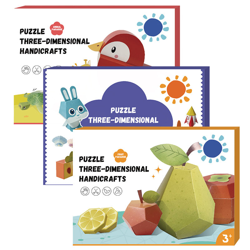 3D-Origami-Buch zum Selberfalten