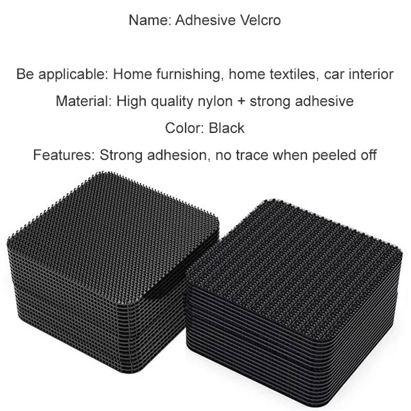 20PCS Hochwertige unsichtbare feste Aufkleber für Matten
