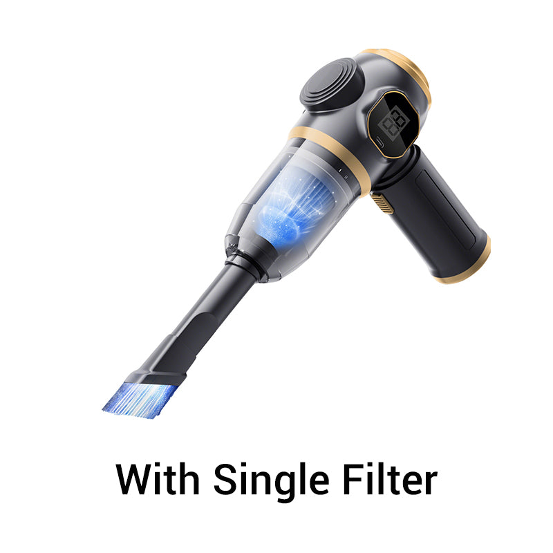 💦19.000 PA starke Saugkraft, intelligentes Display, tragbarer 6-in-1-Staubsauger