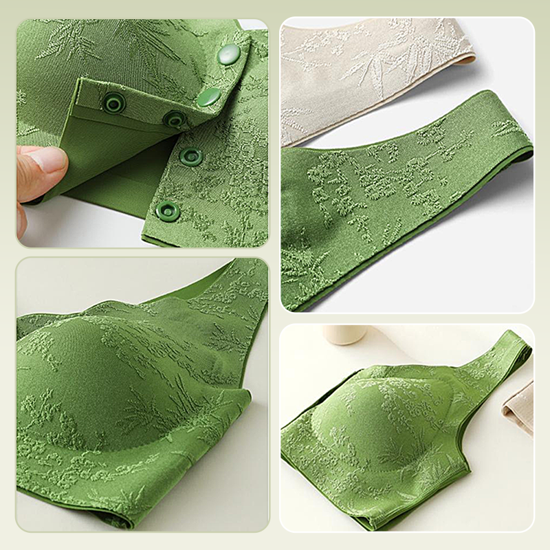 🏆Bequemer BH ohne Bügel mit Vorderverschluss🌿🌿