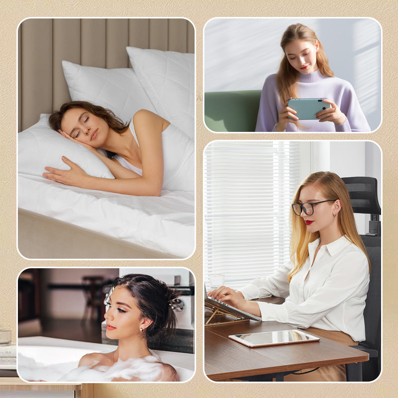 800-W-Wandheizgerät mit einstellbarem Thermostat und Zeitschaltuhr