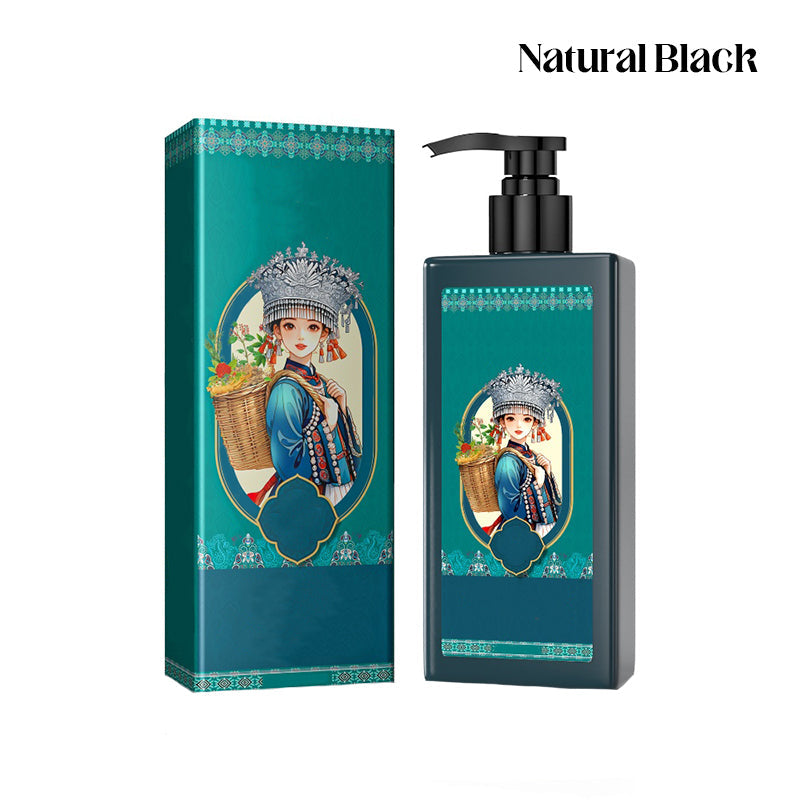 🌿 KAUF 2 ERHALT 3! ✨ Pflanzenbasierte Haarfarbe für Grau - Sanfte Formel mit Pflanzenextrakten für Natürlichen Farbton & Glanz 💆‍♀️💚