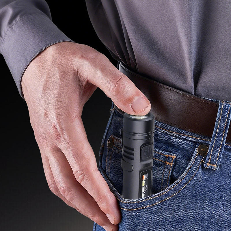 🔈🔈60% Rabatt🔥Multifunktionale Mini-Taschenlampe aus Aluminiumlegierung