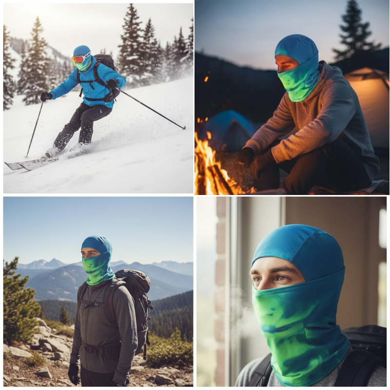 🧣 50% OFF NOW! ✨ Heat Reactive Balaclava - Color-Changing Fabric with Full Face Protection for Winter Sports ❄️🔒